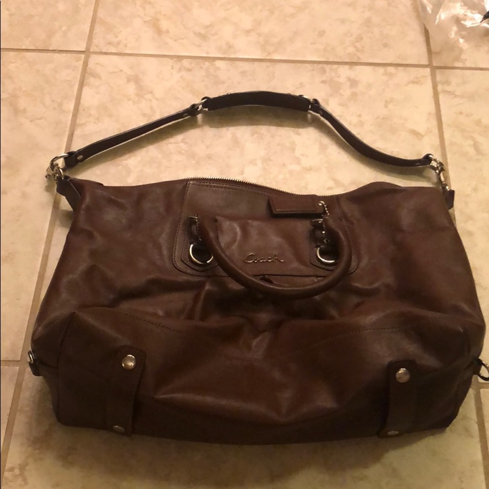 Coach mini satchel bag